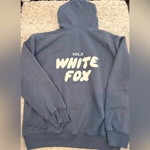White Fox Boutique Blue Hoodie